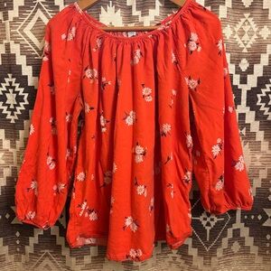 Old Navy Women’s Floral Top Size XL